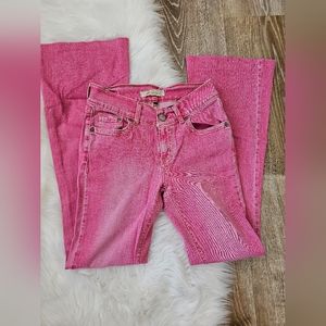 Vintage M2F for Free People Pink bell bottom jeans size 27